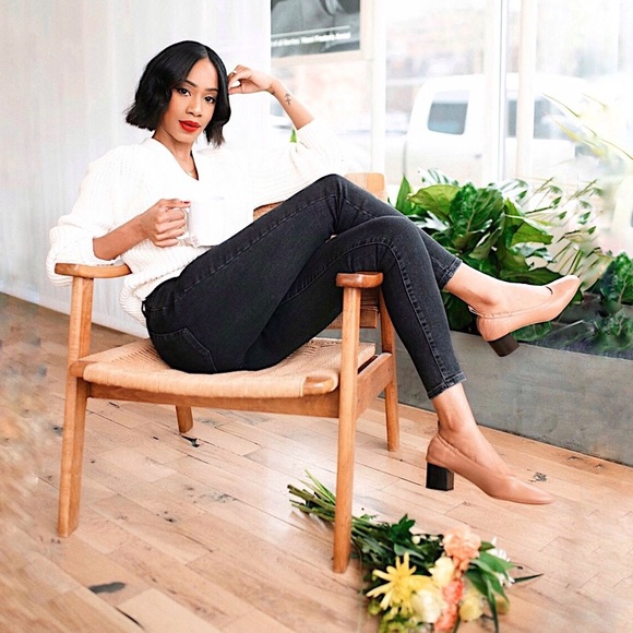 everlane day heel pecan